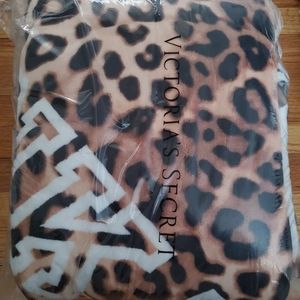 Victoria's Secret Leopard Print Serpa Blanlet